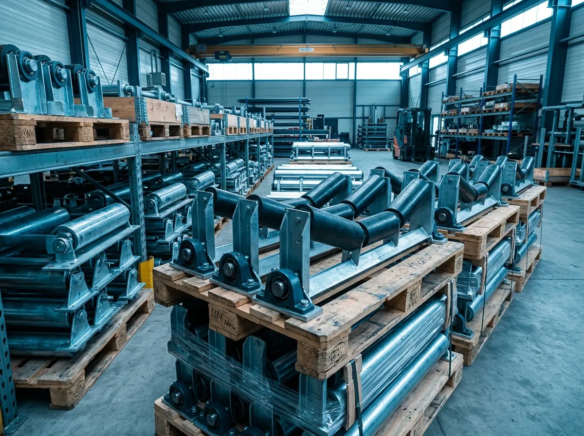 Conveyor idlers and components warehouse